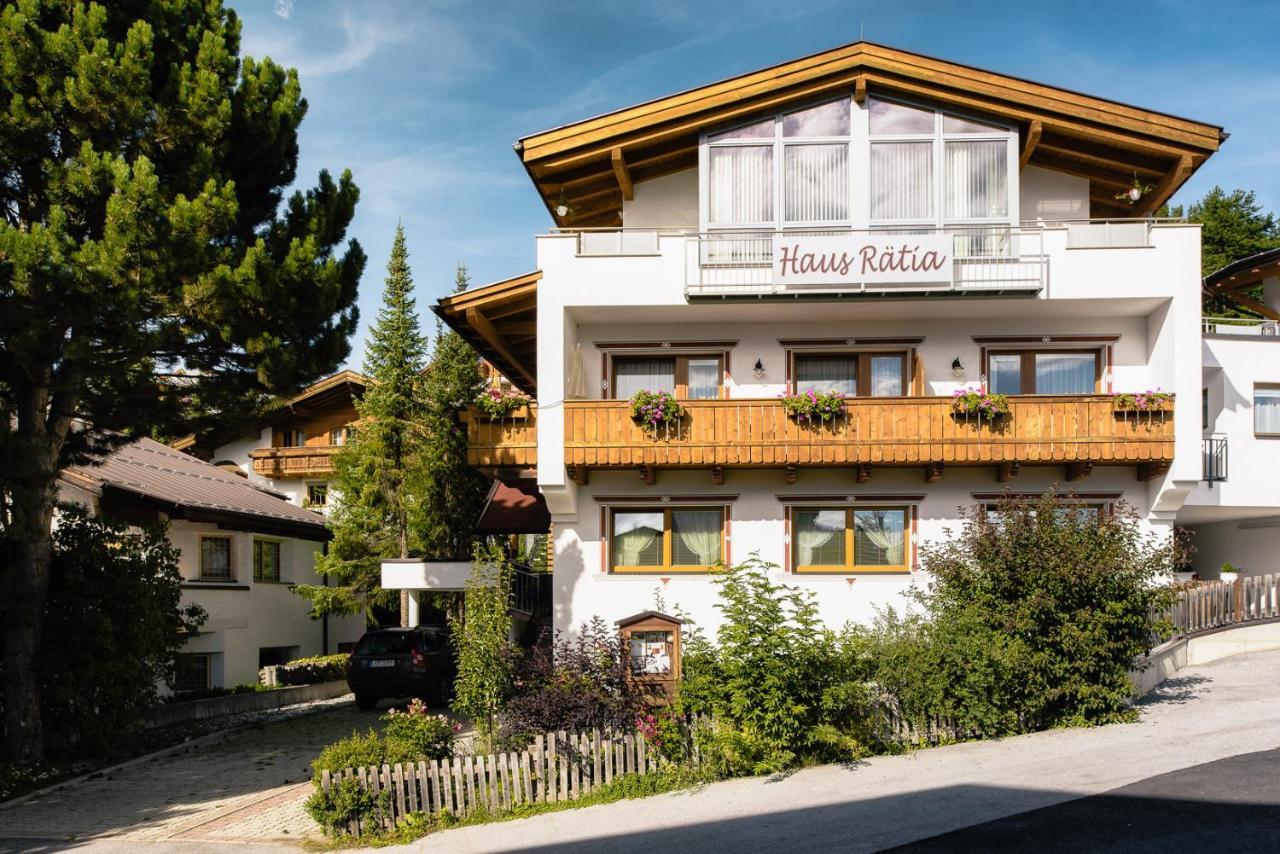 Haus Raetia Appartement Serfaus Buitenkant foto